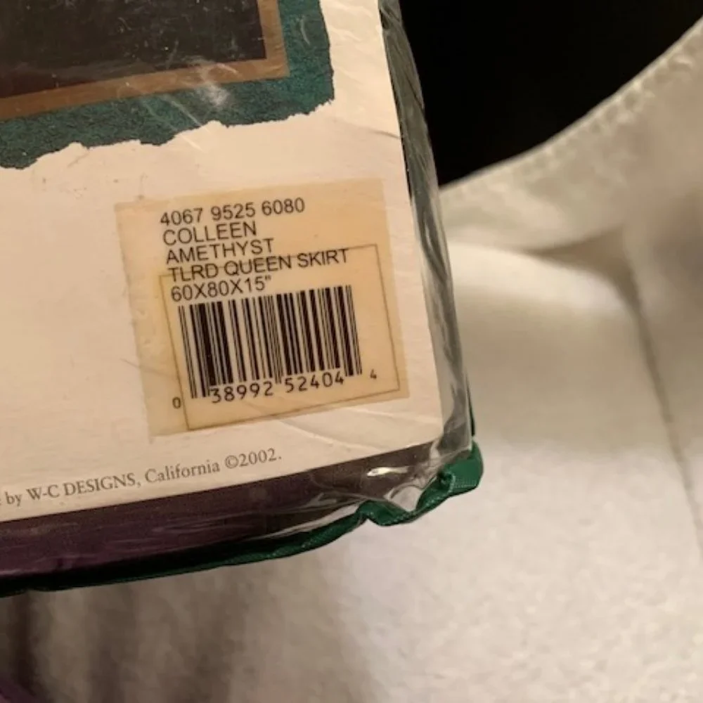 2 X HOST PICK!!! Waterford Tailored Silk Bed Skirt NWOT